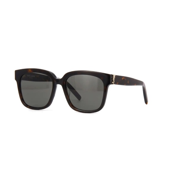 Saint Laurent SLM40 Havana/Smoke Unisex Sunglasses - Picture 8 of 9